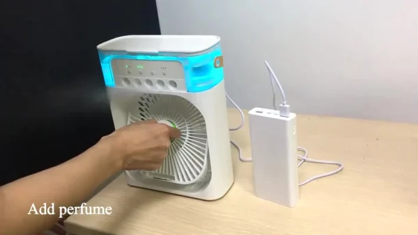 air cooler small air conditioning mini fans summer portable conditioner fan with portable handle