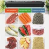 Kitchen Vacuum Food Sealer 220V110V Automatic Commercial Household Food Vacuum Sealer Packaging Machine Include 10Pcs