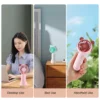 Mini fan handheld USB small desktop high wind student mute outdoor portable fan
