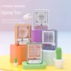 Mini cooling fan USB portable air cooler desktop silent spray watercooled air conditioning fan atmosphere light