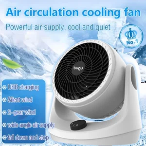 Air Circulating Fan 3 Speed Strong Wind Fan power 80W Portable Light Weight Fan Table Fan
