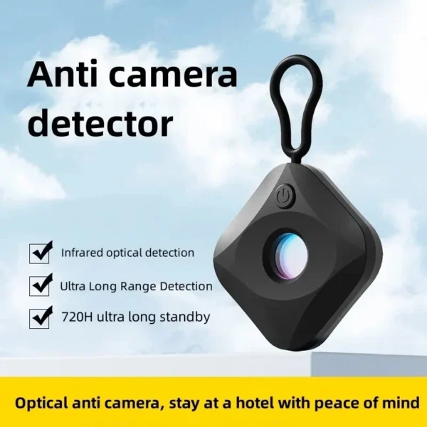 Original Portable Pinhole AntiPeeping Hidden Lens Detector Security Protection for Public places and hotels