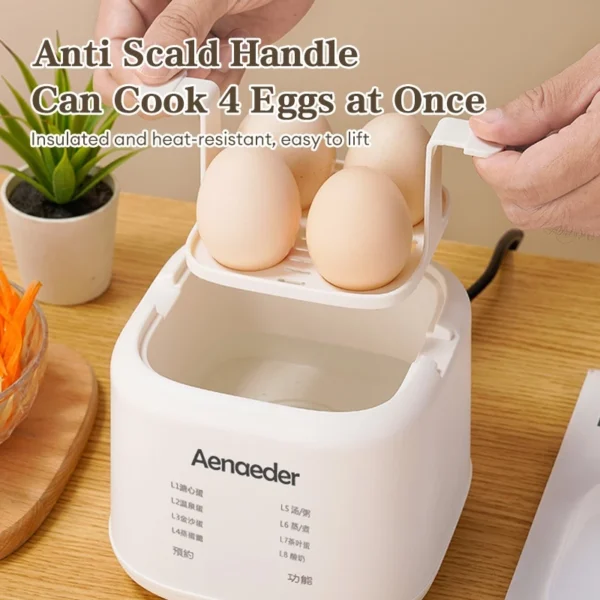 Multi functional Egg Steamer Intelligent Egg Boiler Automatic Small Steamed Egg Custard Steamer