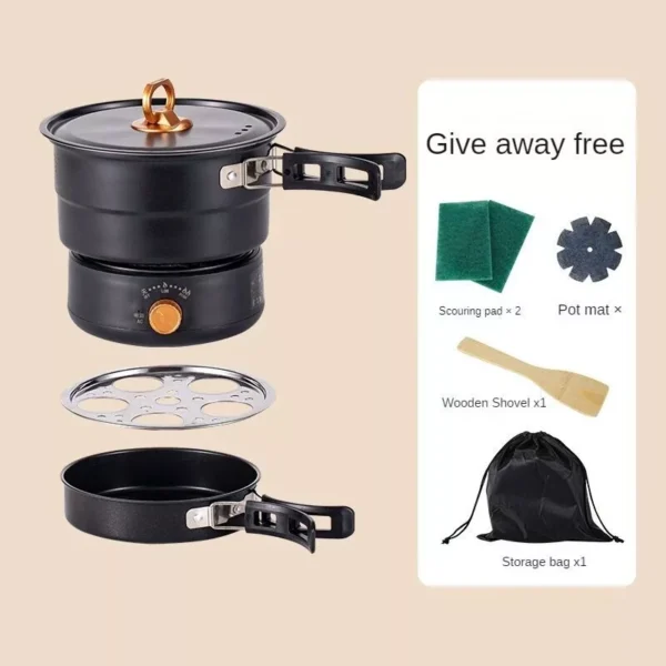 Stove Cooker Split Pot Kitchenware Kit Multifunctional