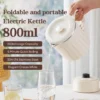 Portable Mini Foldable Electric Kettle 316 Stainless Steel Double Inner Tank Heater Kettle For Travel Kettle Electric