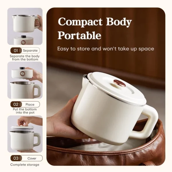 Cup Electric Inner Tank Double 316 Cup Electric Stainless Steel Mini Cup Portable For Travel