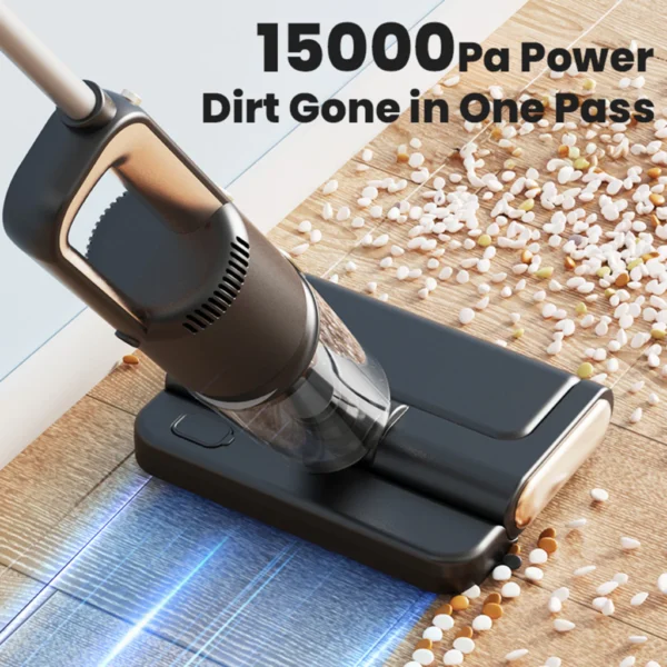 15000Pa Handheld Vacuum Cleaner USB Rechargeable 2 in 1 Large Suction Vacuum Cleaner Cordless For Home