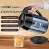 3L Stainless Steel Electric Kettle Auto Fast Boiling Double Layer Insulation Kettle Electric Kettle