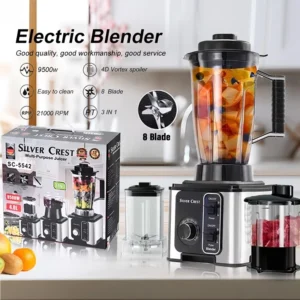 2L Heavy Duty Blender Blender 9500w Mixer Juicer Food Processor Ice Smoothie