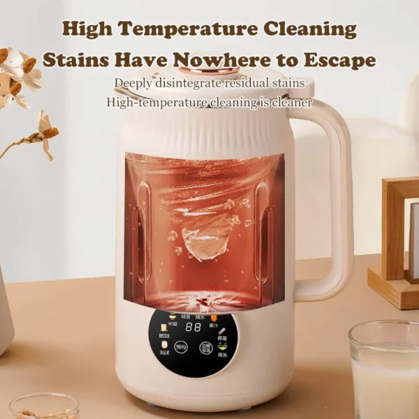 1200ML Mini Soybean Milk Machine Automatic Blender Multifunctional Filter Wall Breaker Machine
