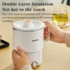 Kettle Electric Mini Portable Stainless Steel Heater Kettle For Travel Kettle Electric