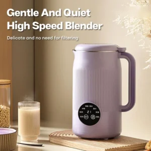 1200ML Mini Soybean Milk Maker Machine Household Filtration Blender Portable Multifunction Wall Breaker Machine