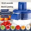 Automatic Fruit Peeler Intelligent Peeling Machine 1300mAh Portable Wireless Grape Garlic Peeler For Home Fast Kitchen