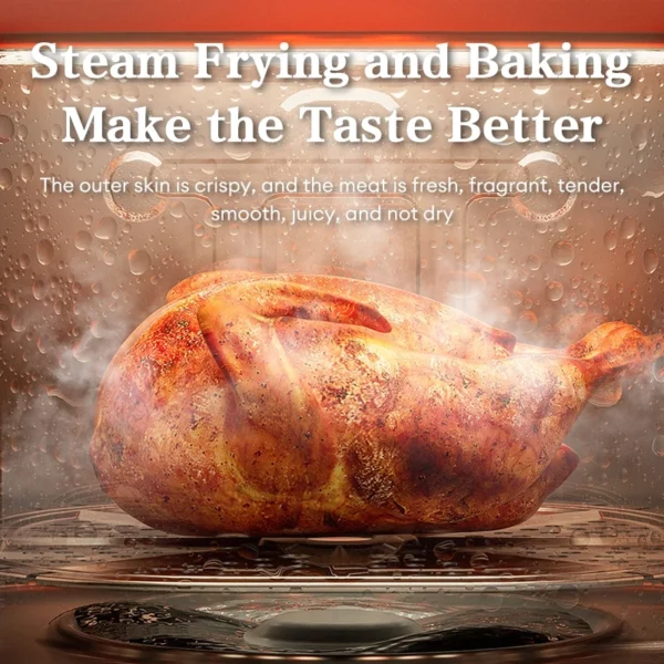 6L Air Fryer Home Integrated Oven Multifunctional Large Capacity 1400W Smart Air Fryer